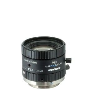 Image of 2/3 inch 12mm, F1.4, Visible-Short Wave IR Lens, for Single-Band use (C-Mount)