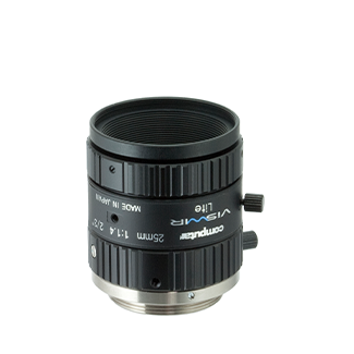 2/3 inch 25mm, F1.4, Manual Iris, Visible-Short Wave IR, for Singleband use (C- Mount) Image