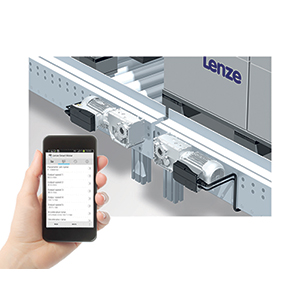 Image of Lenze Out-of-the-Box Smart Products for Start-Stop Conveyor Applications