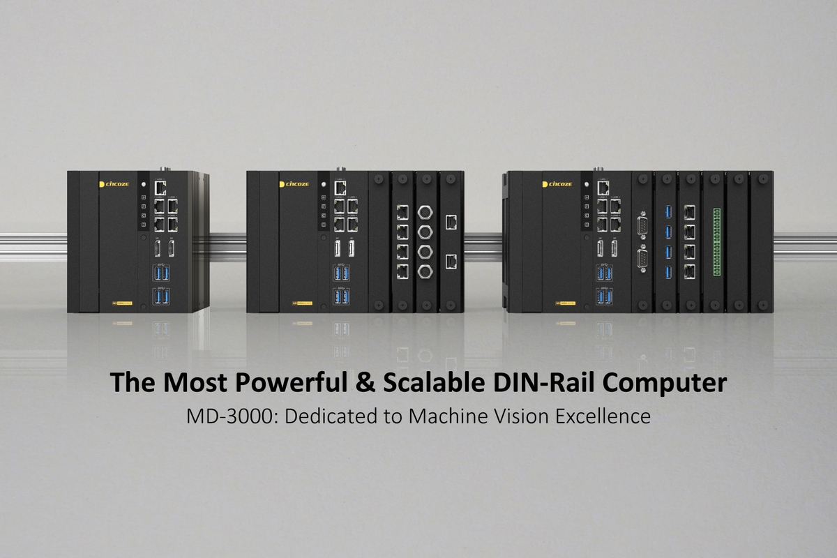CINCOZE | MD-3000 | The Most Powerful & Scalable DIN-Rail Computer