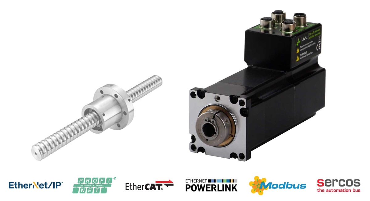 New Integrated Spindle Drive Motor with Absolute Multi-Turn Encoder from JVL