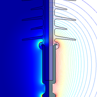 ELECTRO 2D Electric Field Simulation Software Image