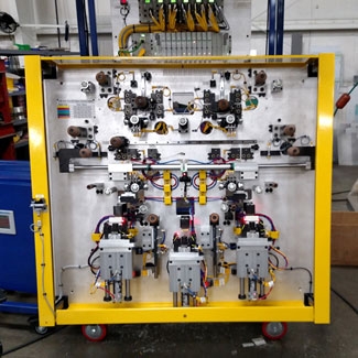 Manual Door Glass Bonding Assembly Fixture Image