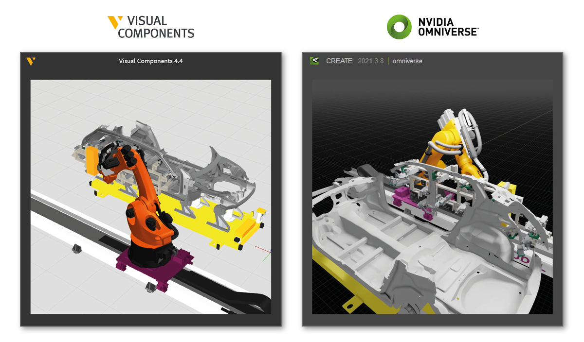 Visual Components leads the way in industrial simulation solutions with NVIDIA Omniverse and Lotus Technology