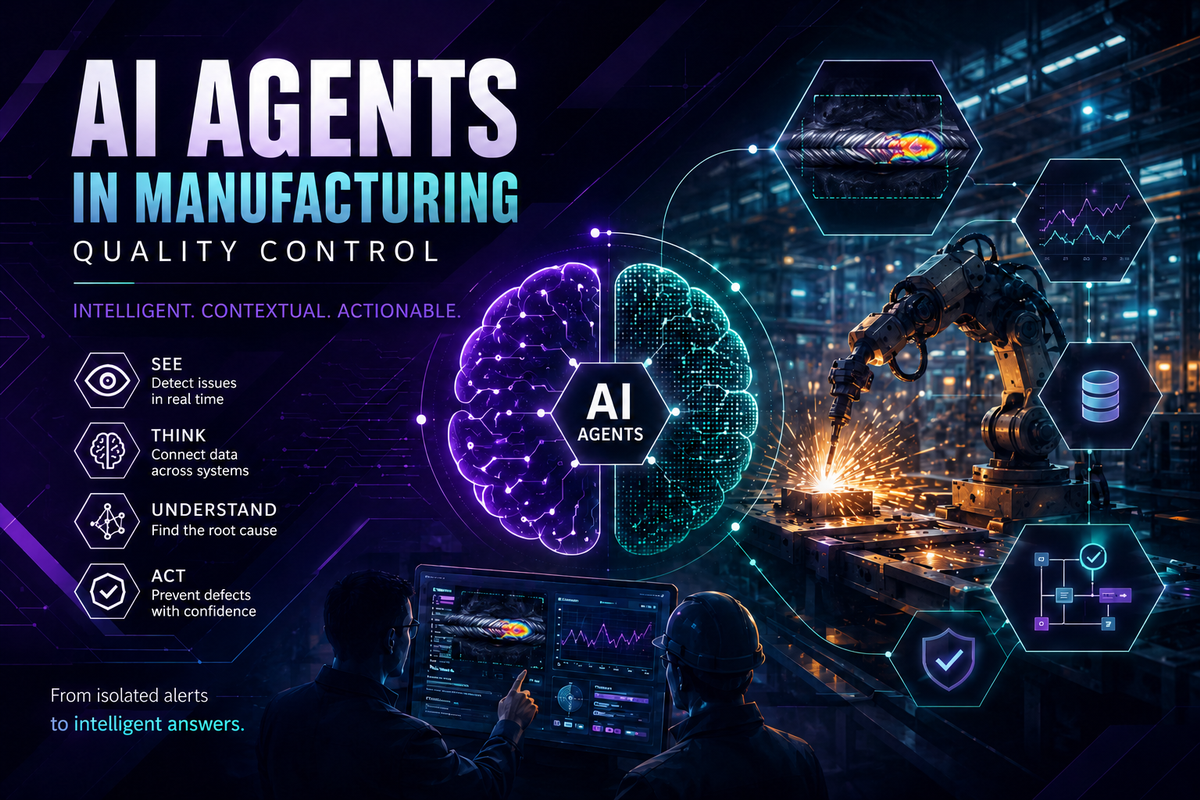 AI Agents in Manufacturing Quality Control: What They Are, What They Do, and Why It Matters Now