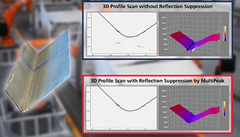 Noise-free 3D Scans Thanks to AT‘s MultiPeak Feature