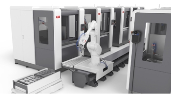 ABB’s new OmniVance Machining Cell and Software simplify set-up while increasing production speed and flexibility