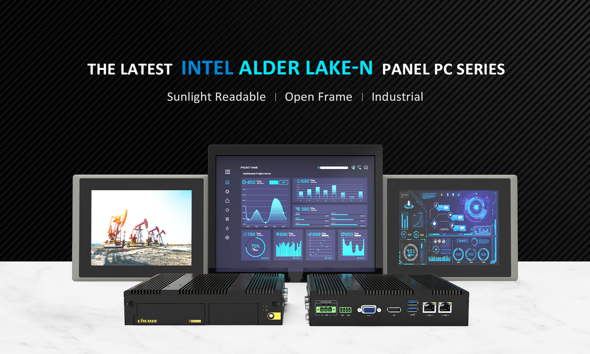 CINCOZE | P1301 | The Latest Intel Alder Lake-N Panel PC Series