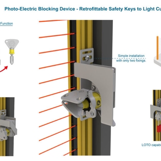 Light Curtain Blocking Device Image