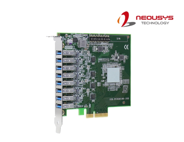 Neousys Launches USB 3.1 Gen 1 Frame Grabber Card PCIe-USB381F, an Faster and Reliable Expansion Option for Machine Vision Applications