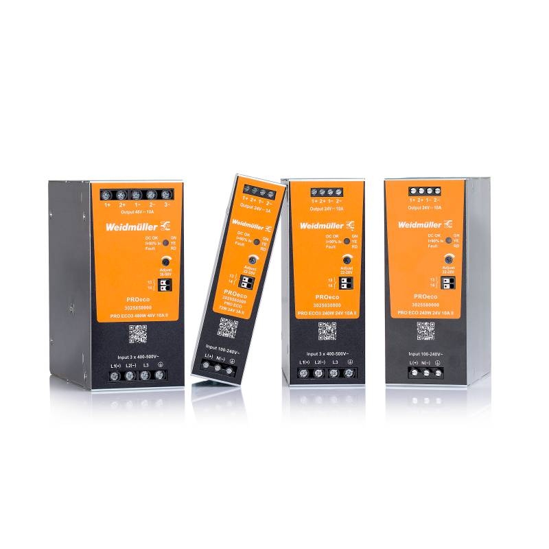 Weidmuller USA Launches New Line of PROeco II Power Supplies