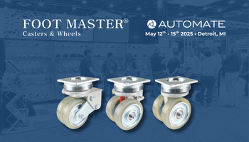 Engineered for Automation: Foot Master Launches Advanced Caster Series at Automate 2025