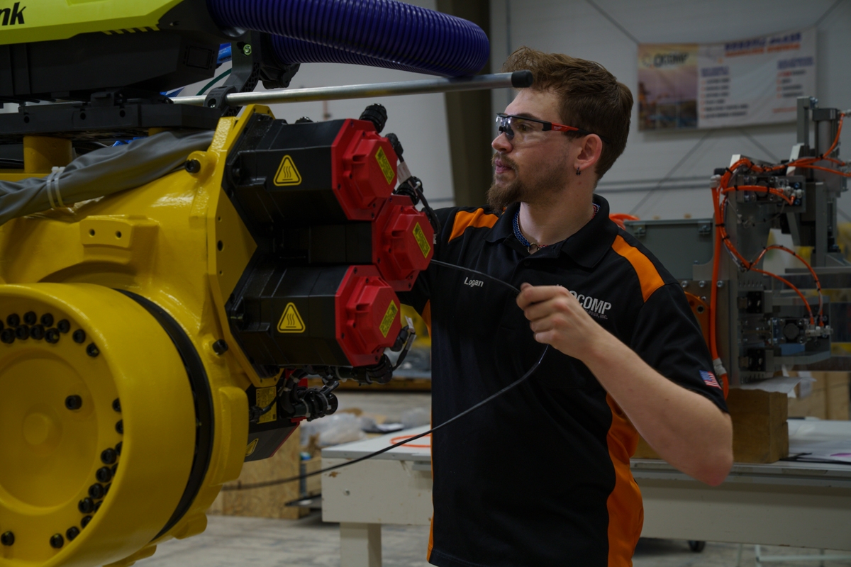 More Than Integration: QComp Delivers Robot Parts, Service & Direct Sales