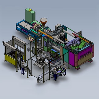 Quarter Window Encapsulation Assembly Cell Image