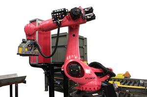 Handling, Deburring, Marking and Palletizing System Image