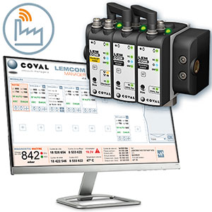 Image of PC software for LEMCOM Vacuum pumps with fieldbus communication