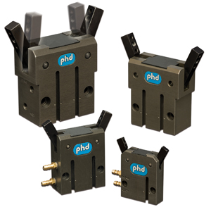 Image of Series GRV Compact Precision Angular Pneumatic Gripper