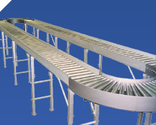 Image of CleanLine Aluminum Roller Conveyors 