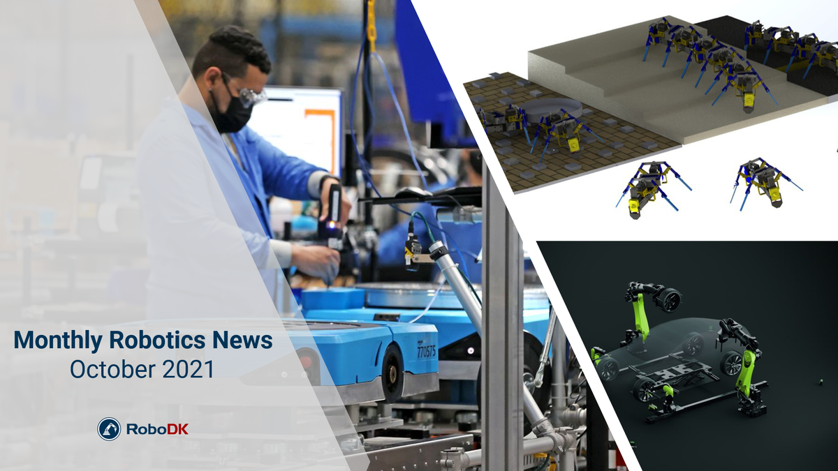 Monthly Robotics News – October 2021