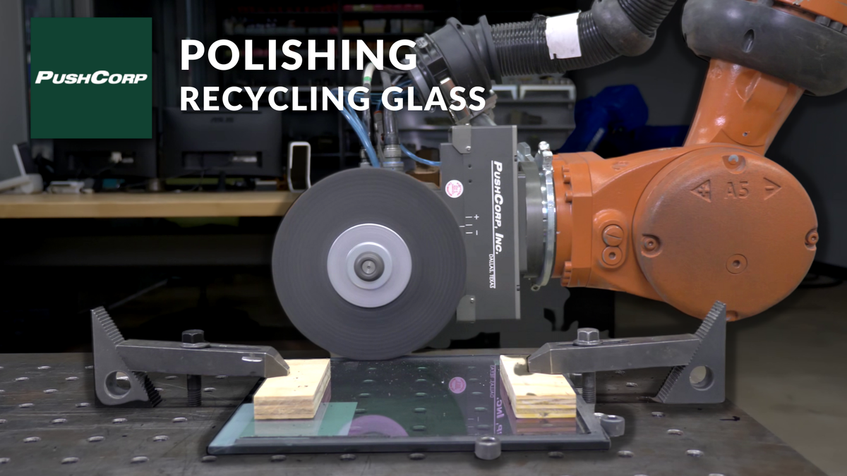 Automated Recycling of Glass Blocks - Estimated to Save 300 kg of CO2 for Every Ton of Glass!