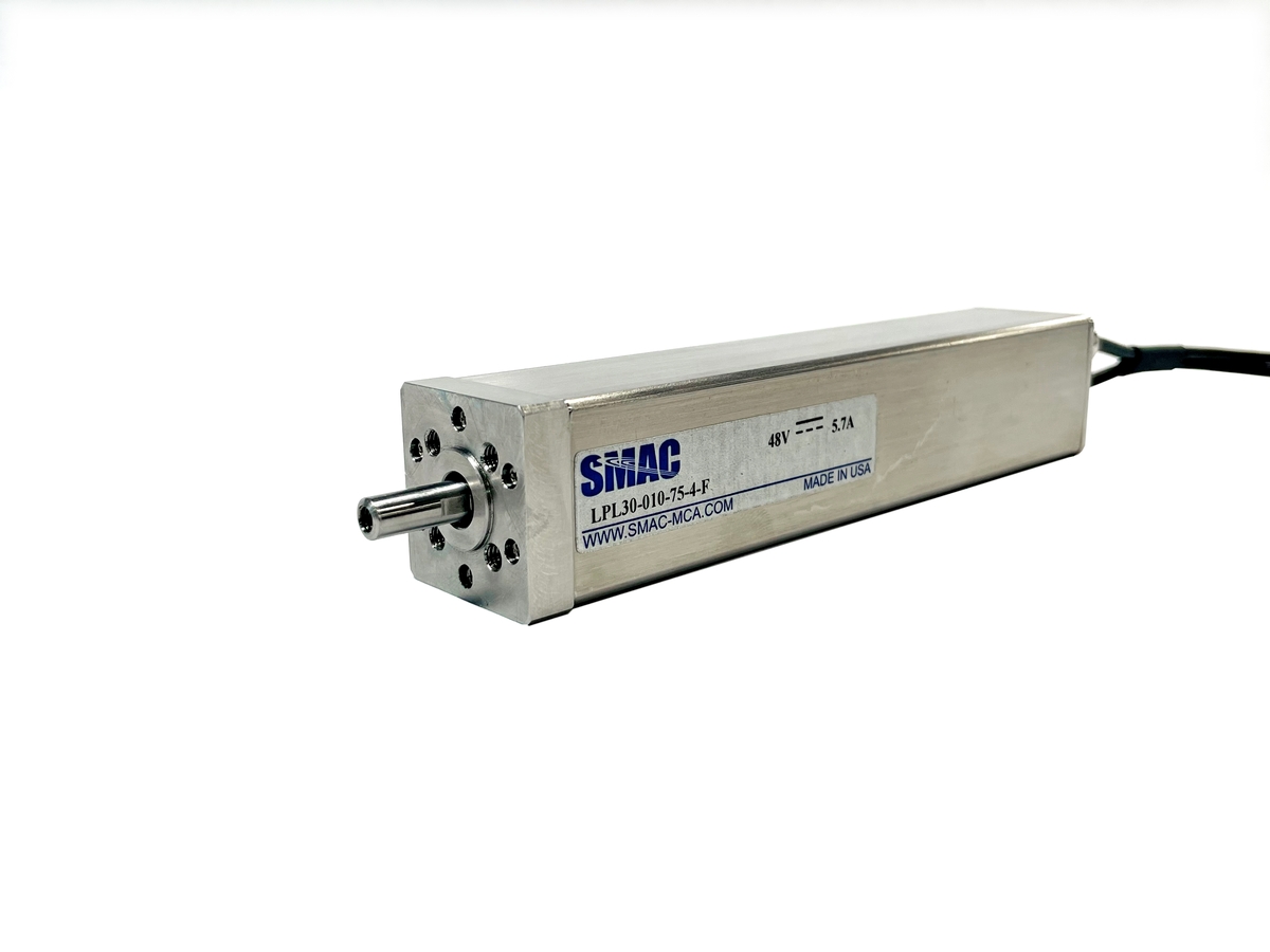 SMAC’s new low-profile electric actuator filling need for dosing and dispensing applications