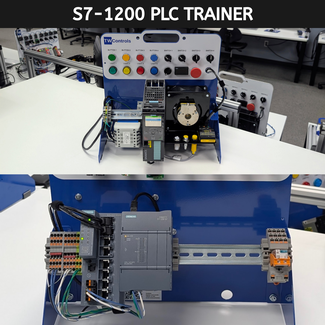 Siemens S7-1200 Training System: Real-World TIA Portal & Motion Image