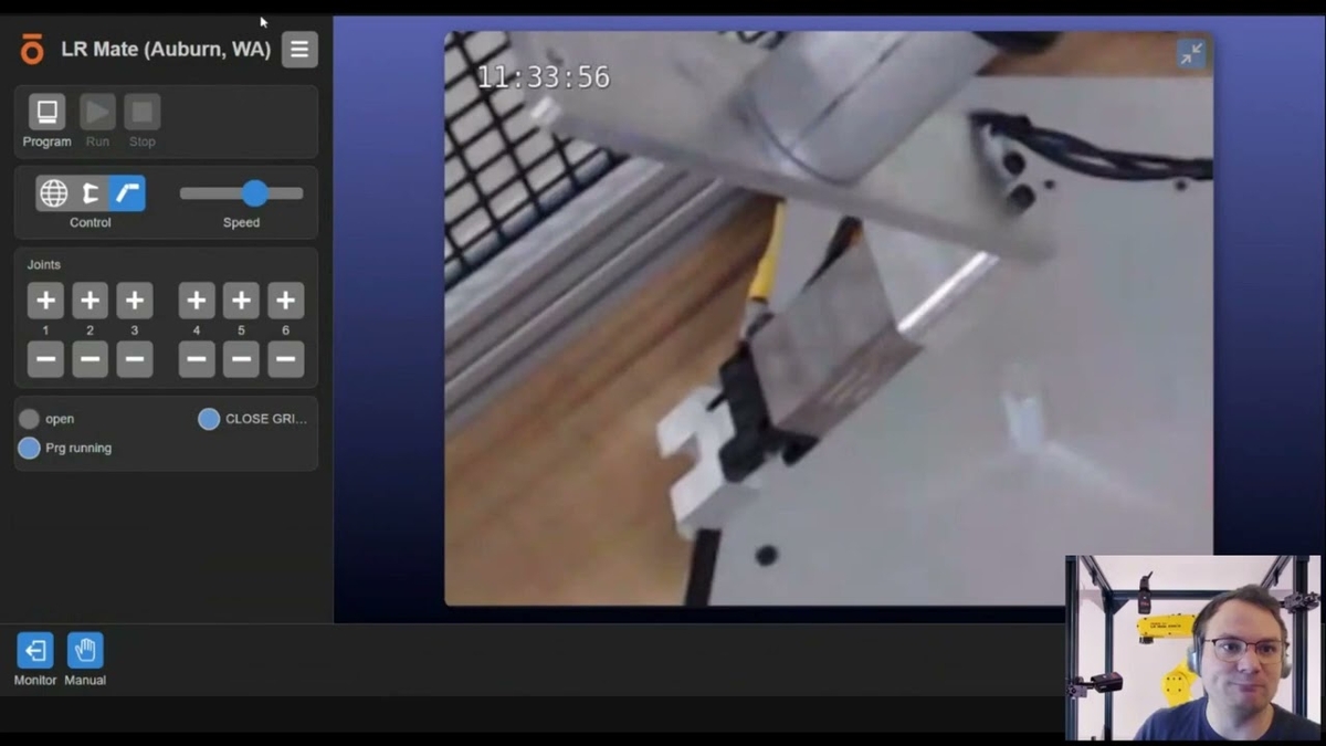 Olis Fanuc LR Mate demo