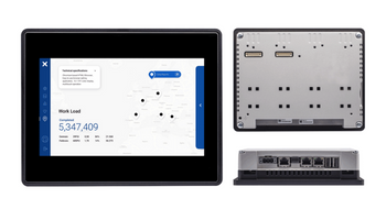 The eX707M Web New Industrial HMI from Exor features Integrated Web Server For Industrial Automation Applications