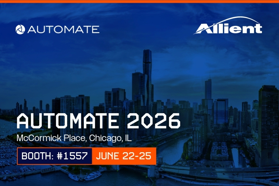 Allient Inc. to Showcase Motion Control and Automation  Technologies at Automate 202