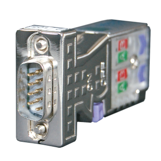 PROFIBUS Diagnostic Connector Axial Fast Connect Image