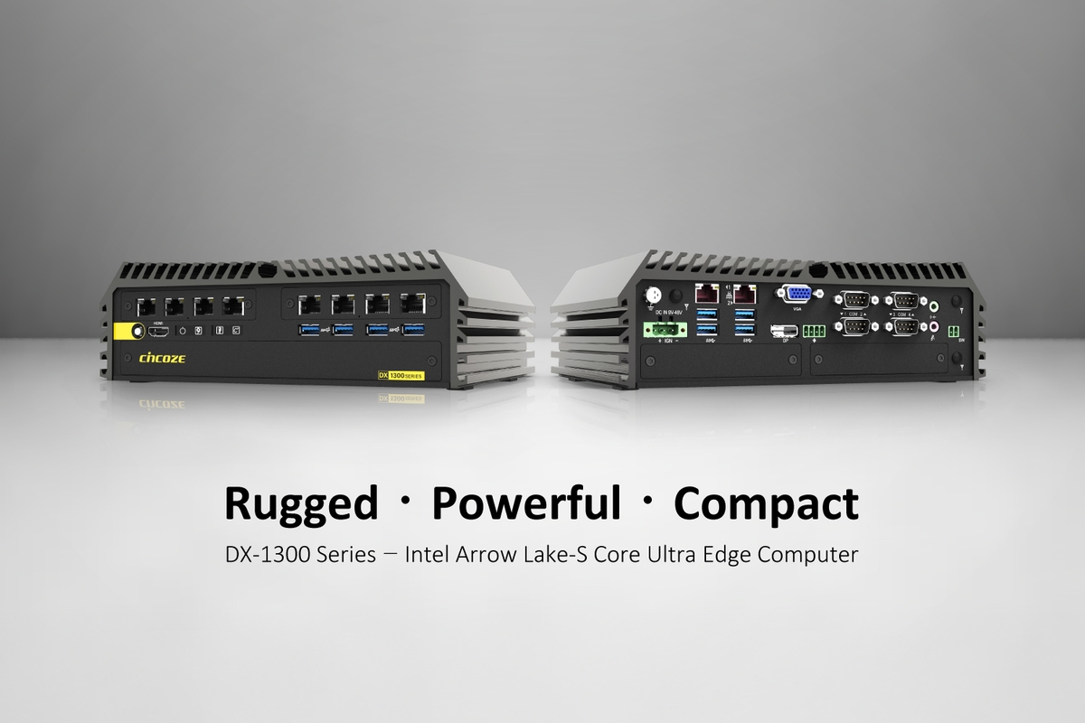 Cincoze Launches DX-1300 High-Performance Compact Industrial Computer: The Essential Edge Computing Core for Space-Constrained Environments