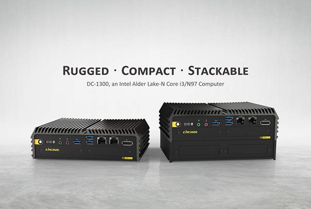 Cincoze Launches New Compact Industrial Computers (DC-1300 series) for Smart Manufacturing