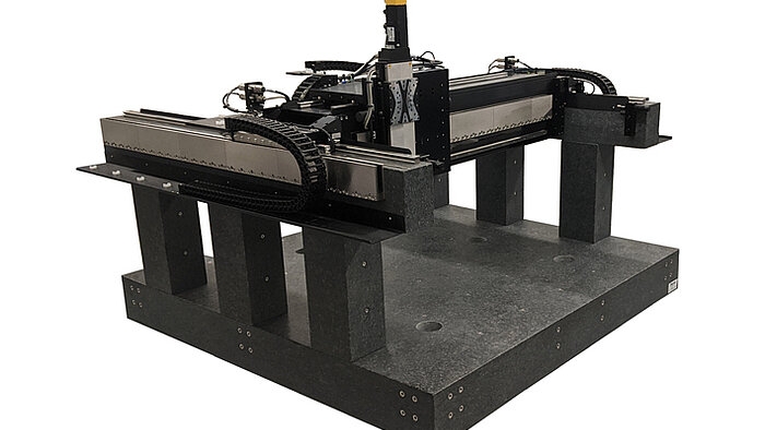 High Speed Linear Gantry Robot for High Precision Automation, Laser Machining, Electronics Manufacturing Inspection and Alignment