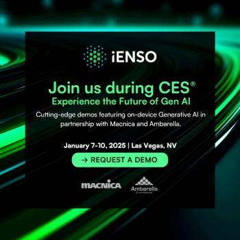 Macnica and iENSO to Showcase Generative AI at the Edge in Embedded Vision Systems during CES® 2025