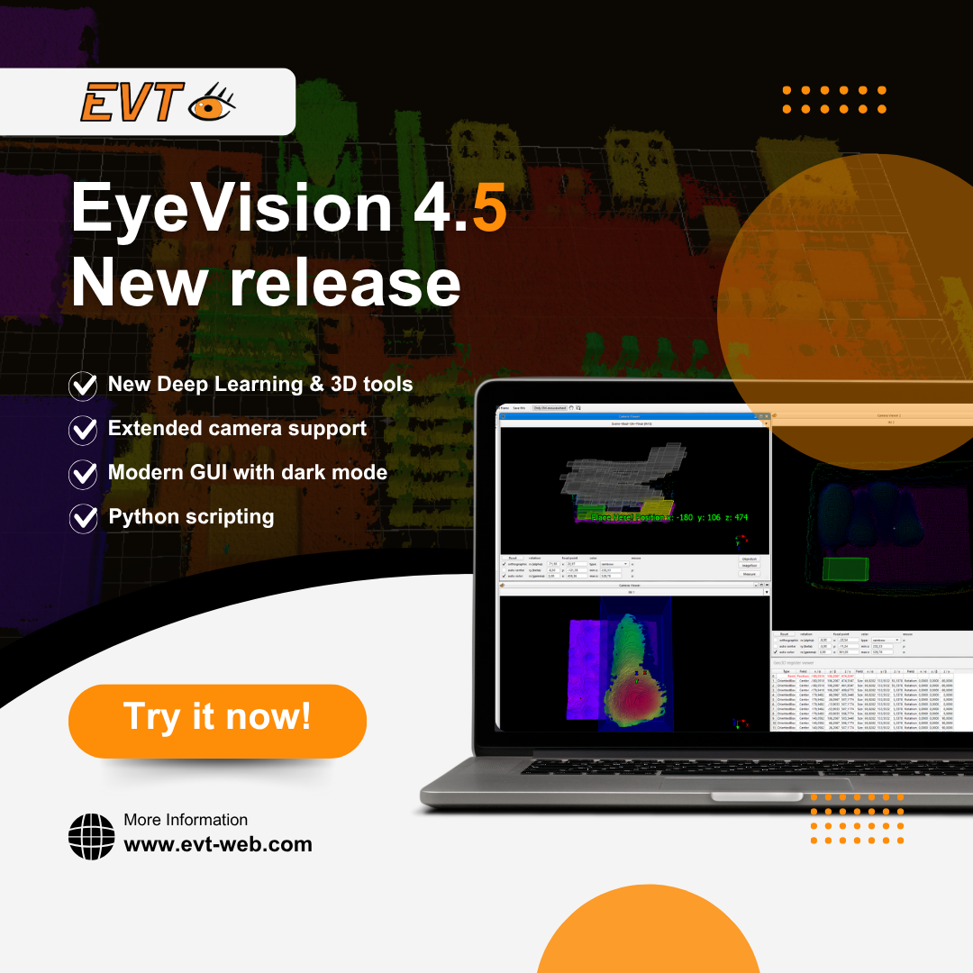 EyeVision 4.5: Smarter Vision With Enhanced AI, Advanced 3D Tools, and Python Integration