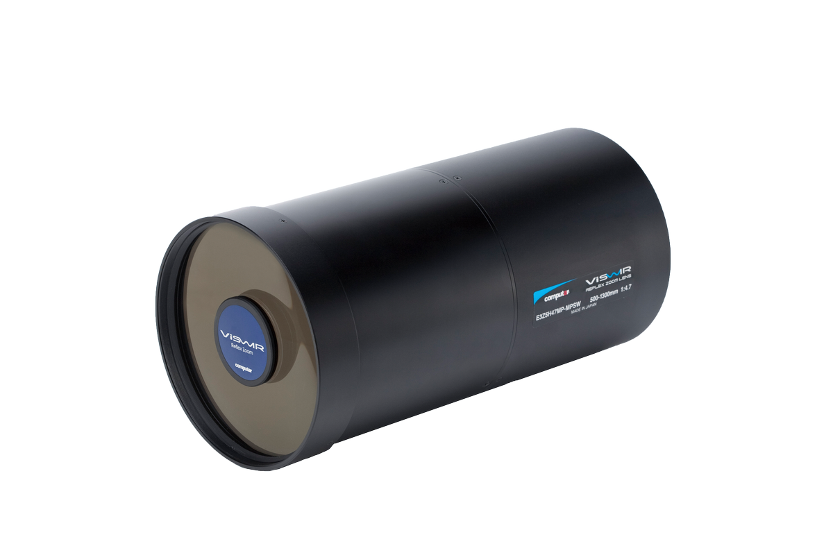 Introducing Computar's 520-1300mm SWIR Reflex Zoom Lens