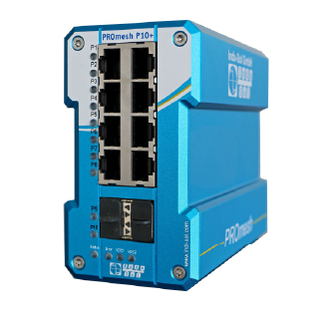 PROmesh P10+ | 8+2Gb-Port PROFINET and EtherNet/IP Managed Switch Image