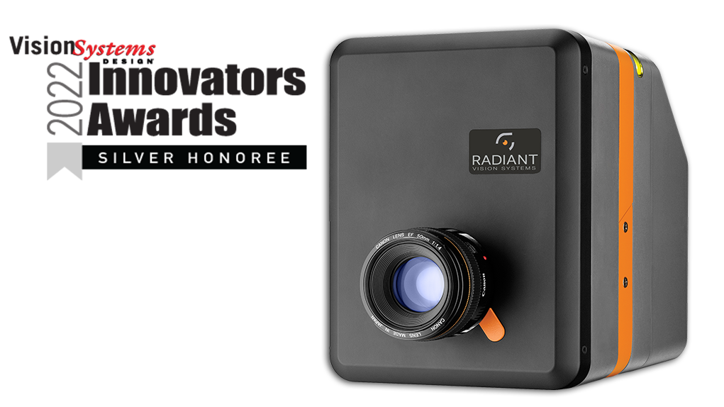 Radiant Vision Systems Honored by Vision Systems Design 2022 Innovators Award Program