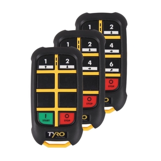 Tyro™ Musca 2S - Compact 2, 4 or 6 button handheld transmitter Image