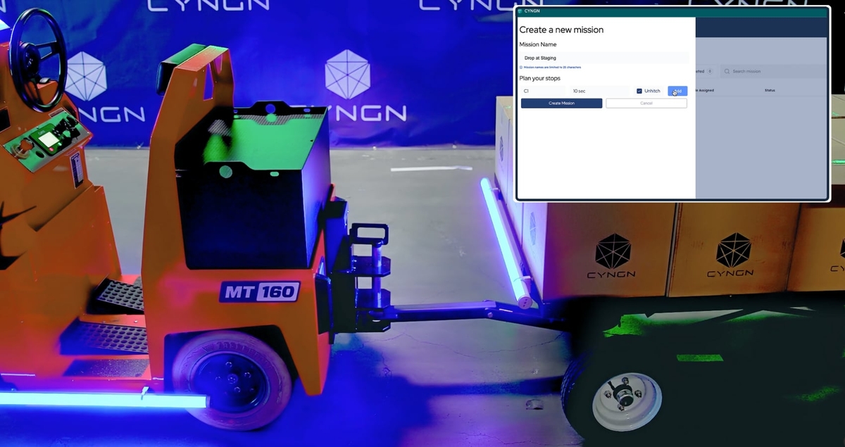 How Does Cyngn's Auto-Unhitch Feature Work?
