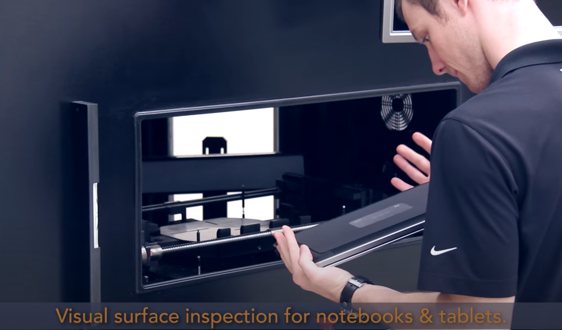 Turnkey System for Complete Visual Surface Inspection of Electronic Devices