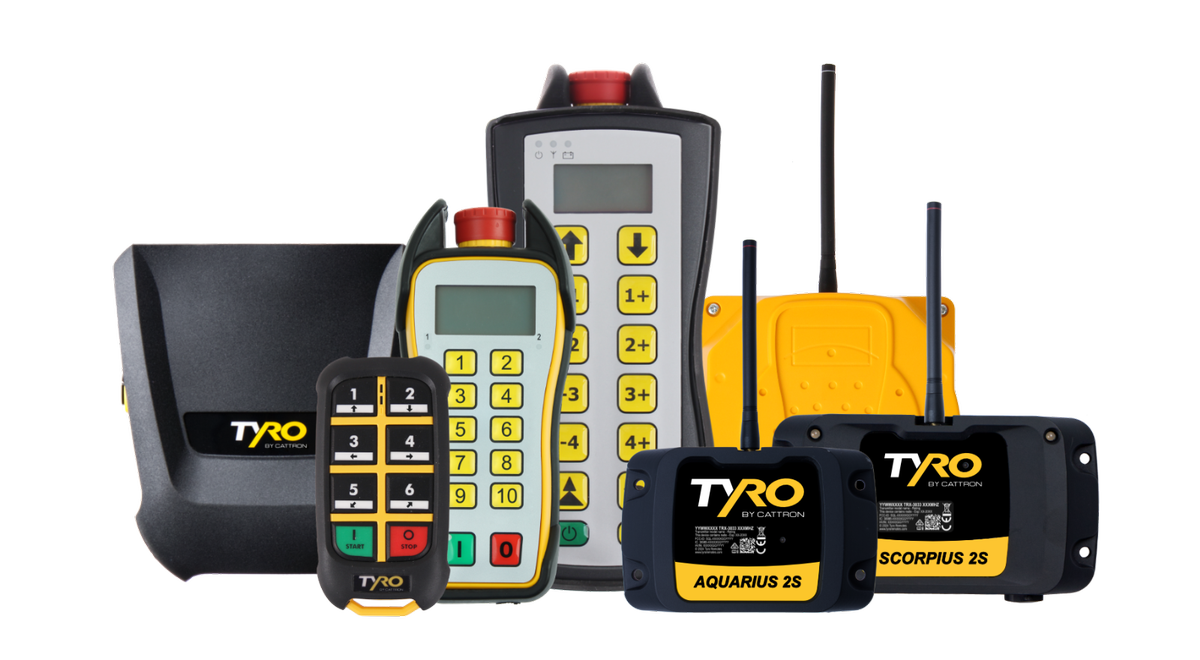 Cattron™ Expands Its Portfolio of Mobile Offerings - Introducing Tyro™ Radio Remote Control