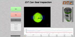 100% quality control for cans and lids with the EyeVision 3D software image
