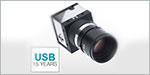 15 years ago, IDS introduced the first industrial camera with USB interface to the market image