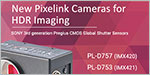 Pixelink® Expands Camera Line Featuring Sony 3rd Generation Pregius Sensors image