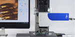 Opto presents it's new Machine Vision Microscope (MVM) - purely digital microscope image