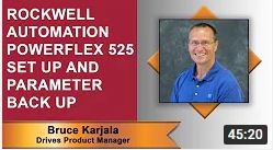 PowerFlex 525 Set Up and Parameter Back up image