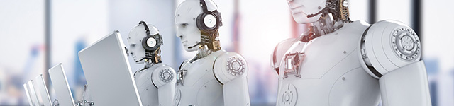 Professional Service Robots and AI Improving Customer Service