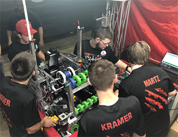 Ohio High School Robotics Team Qualifies for Robotics World Championship image