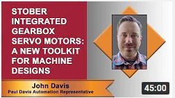Stober Integrated Gearbox Servo Motors:  A New Toolkit for Machine Designs image
